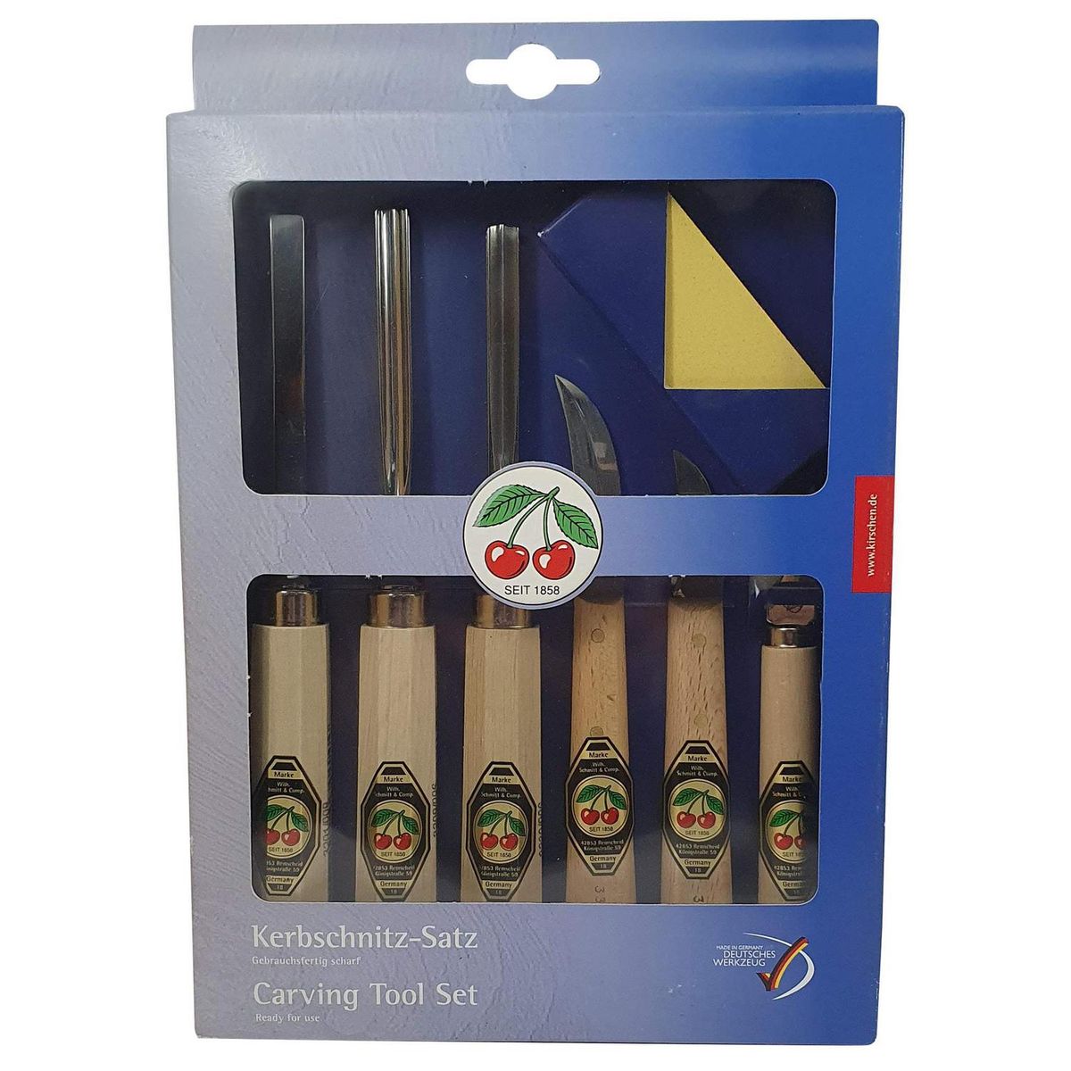 TWO CHERRIES - Set gubias xilografía