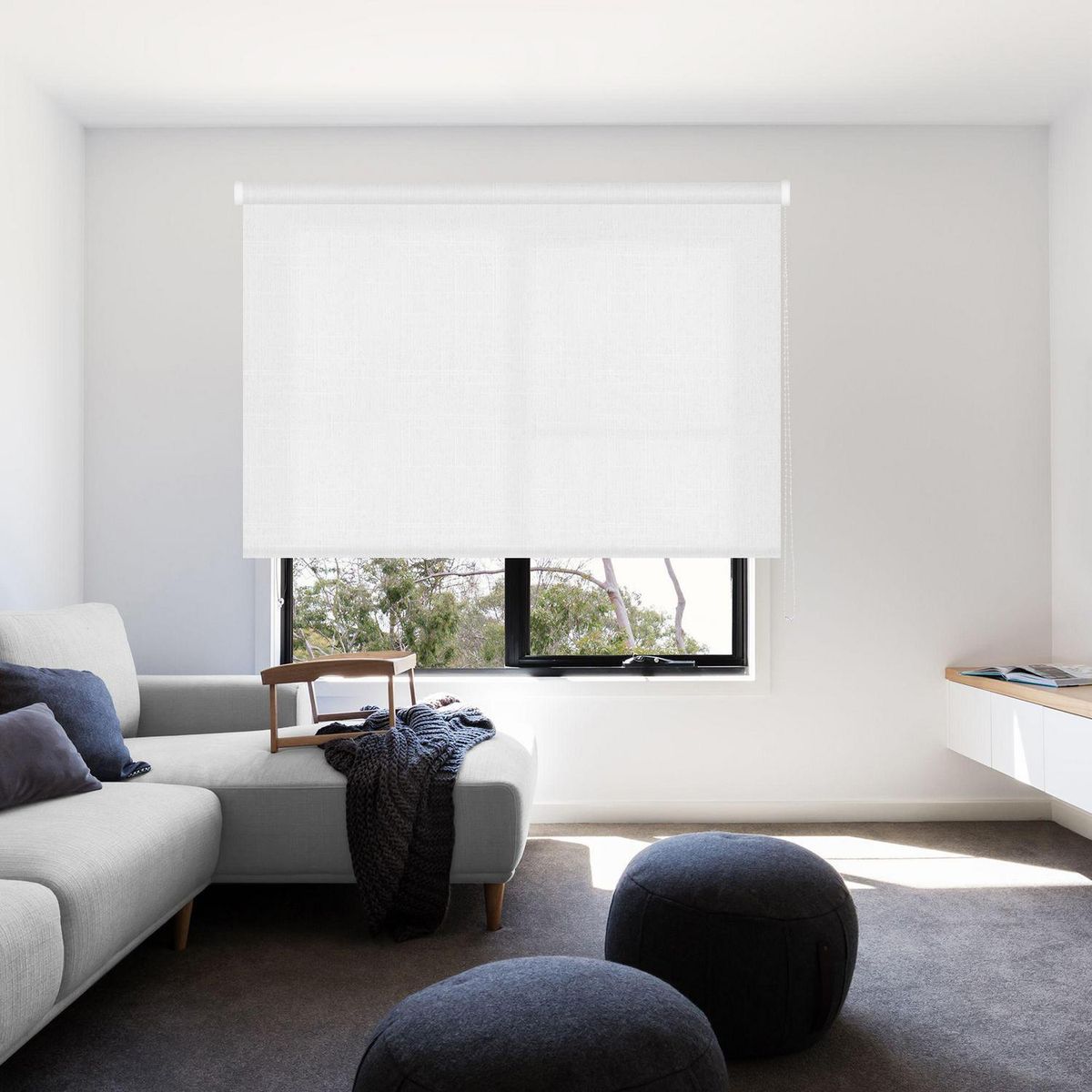 VIEWTEX - Cortina roller shape 165x250 cm blanco