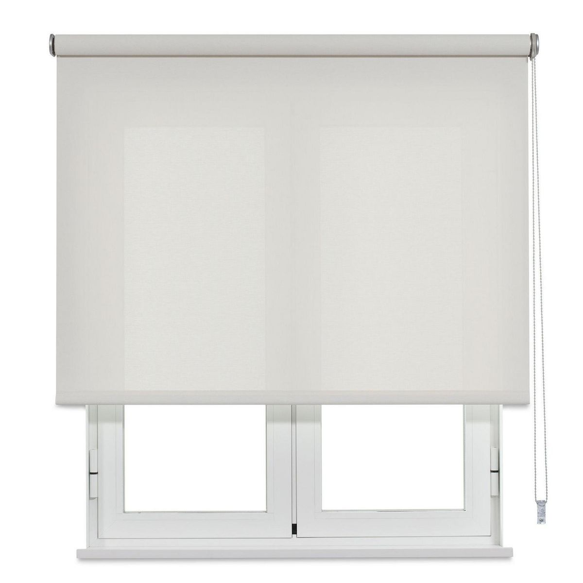VIEWTEX - Roller screen 1% blanco/lino