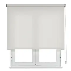 VIEWTEX - Roller screen 1% blanco/lino 180x250 cm