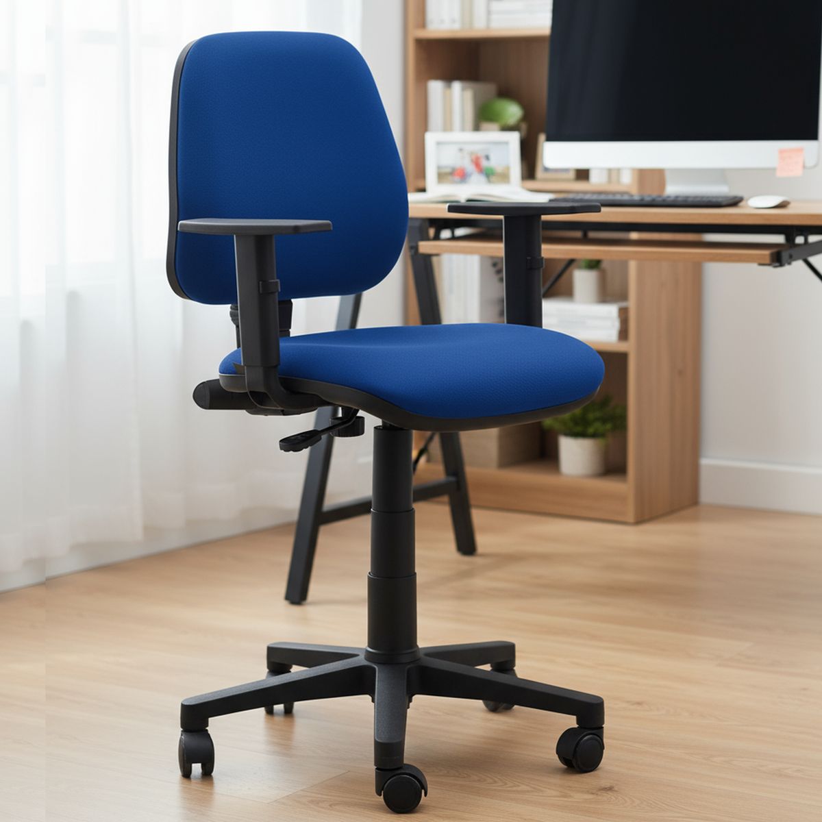 CONTATTO - Silla Escritorio Rudy Azul