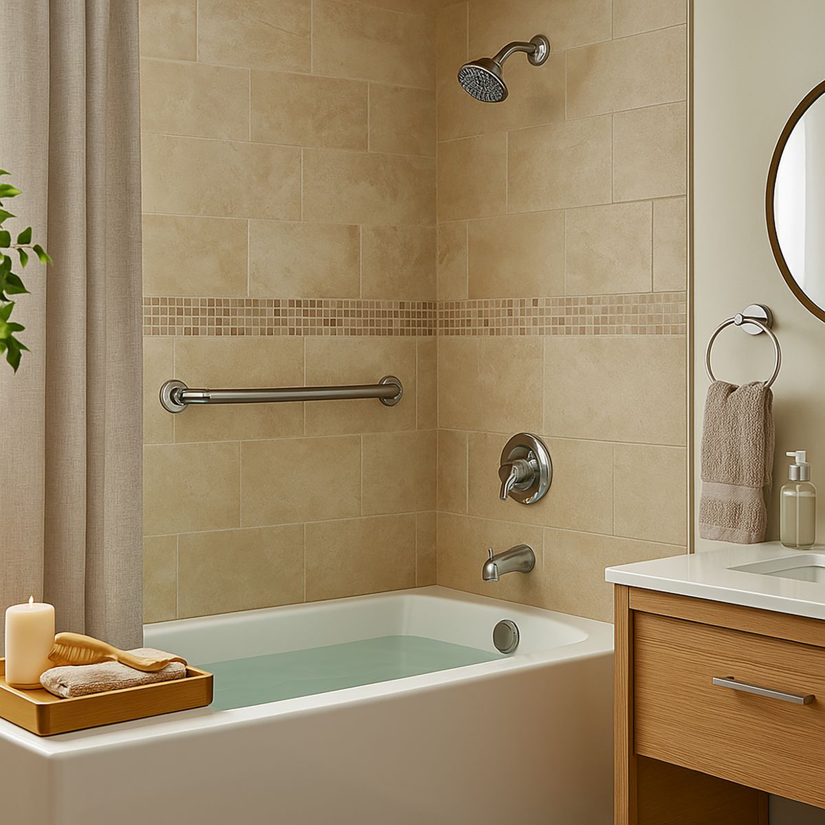 BRIGGS - barra sujec recta antid 600mm