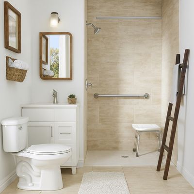 Imagen 2 del producto Barra sujec recta antid 750mm