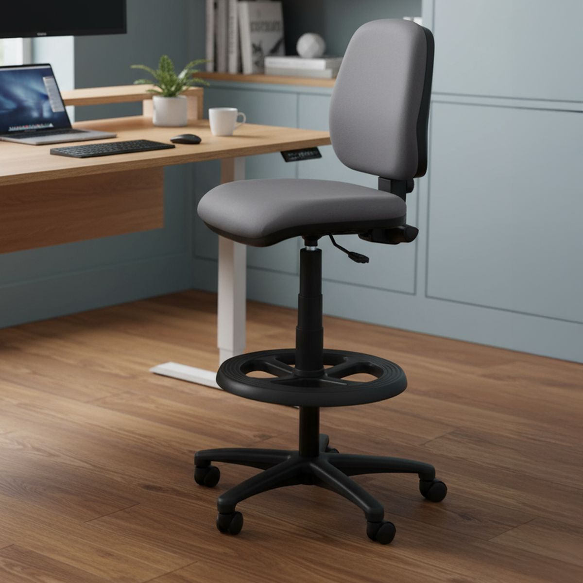 CONTATTO - Silla Escritorio Rudy Gris