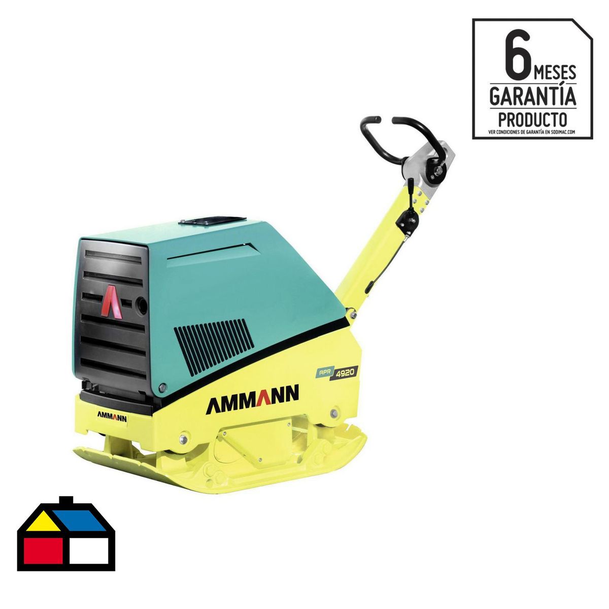 AMMANN - Placa compactadora reversible 49KN motor diesel 9 HP