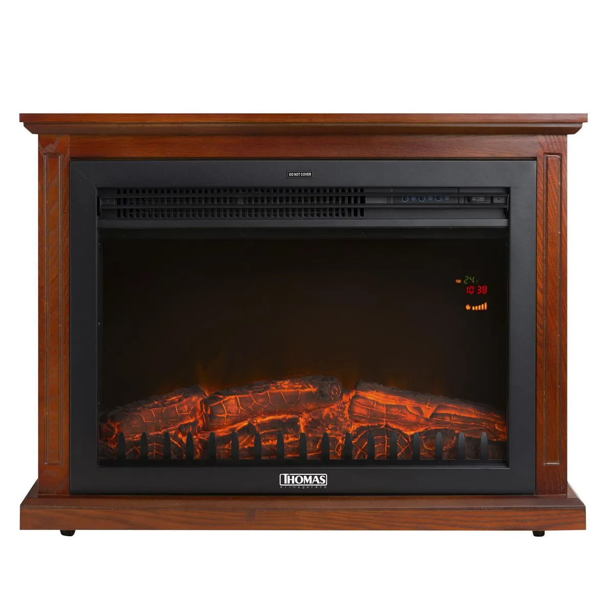THOMAS - Chimenea Eléctrica 2000W Convección TH-FP100 Madera