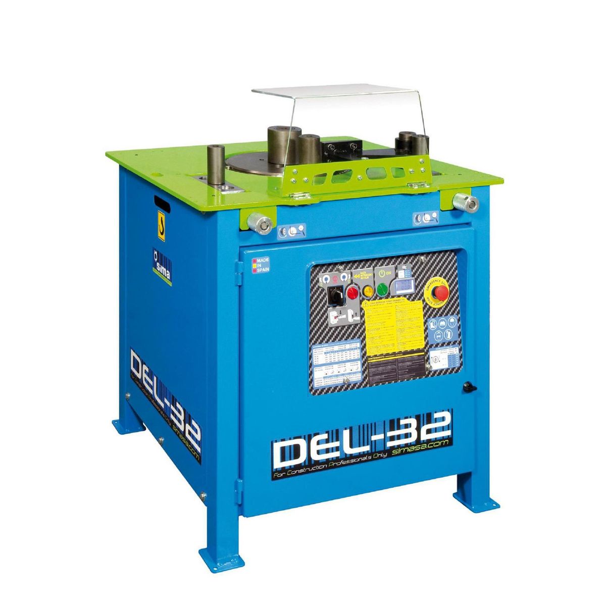 SIMA - Dobladora De Fierros De 25-32Mm Motor Trifásico 3 Hp