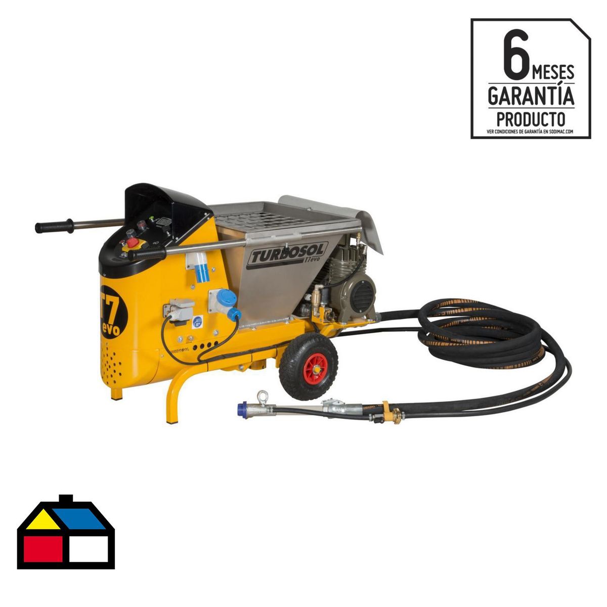 TURBOSOL - Bomba tornillo T7 evo 230V sin compresor std turbosol