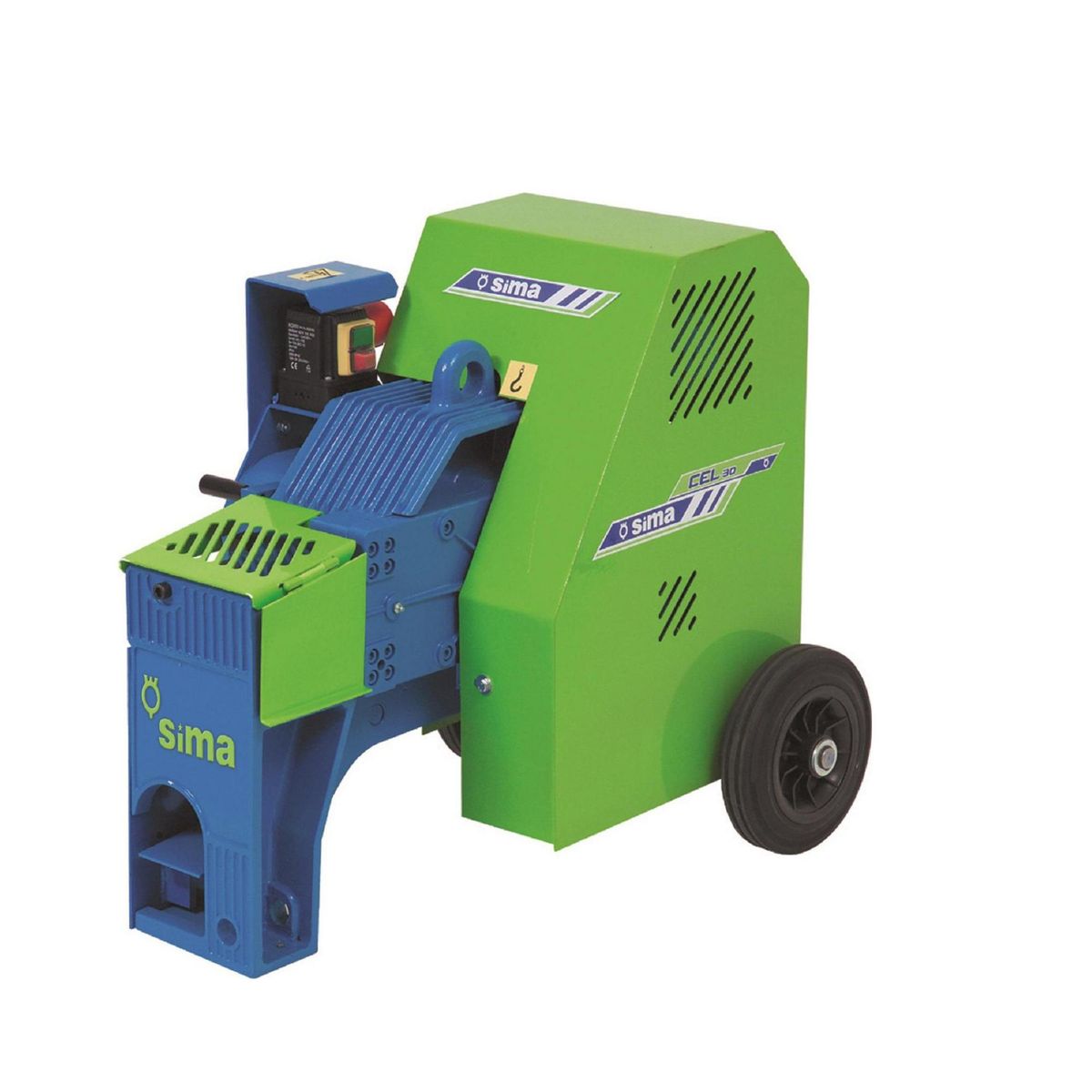 SIMA - Cortadora de fierro 32-36mm trifásica 2 HP