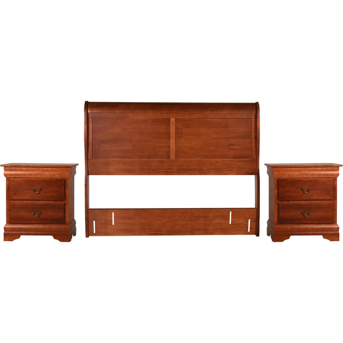 CIC - Respaldo + 2 velador 2 plazas