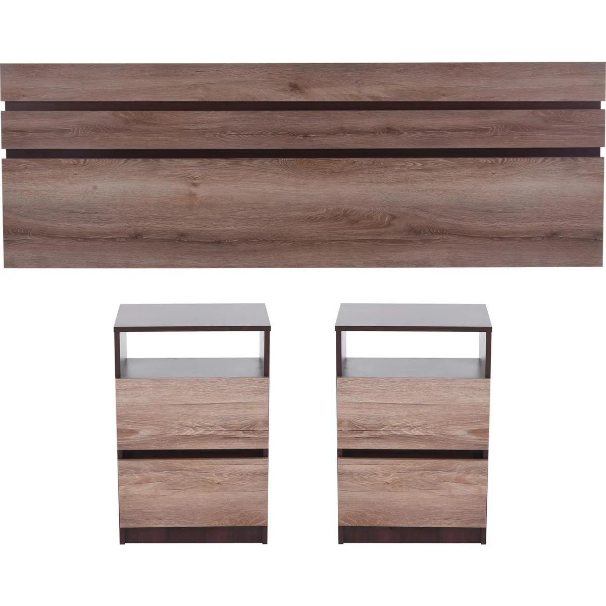 CIC - Respaldo + 2 velador king