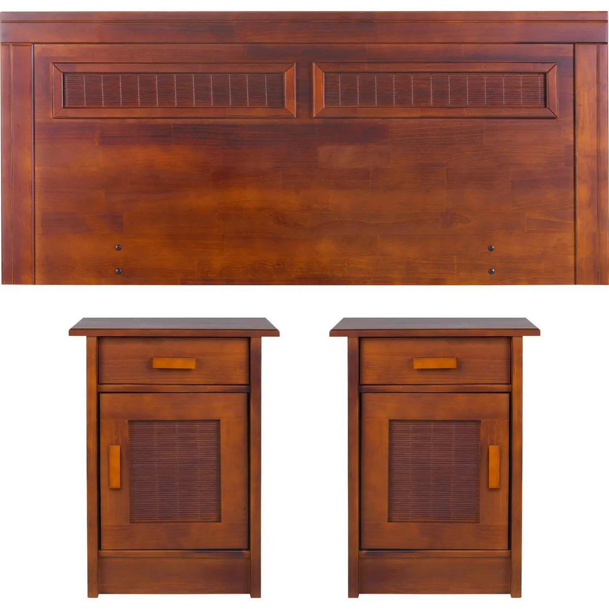 CIC - Respaldo + 2 velador 2 plazas