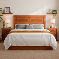 Respaldo + 2 velador king