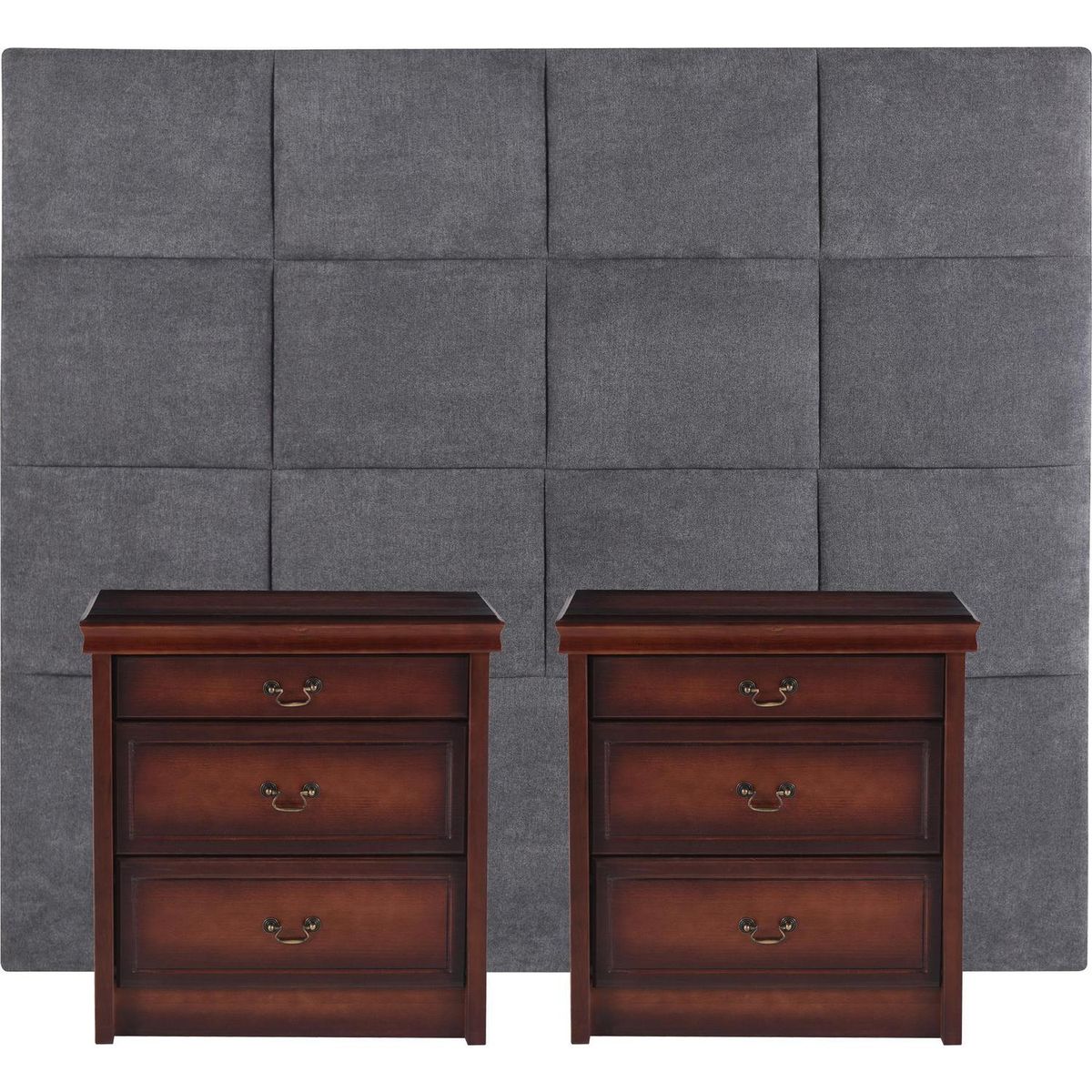 CIC - Respaldo + 2 velador king