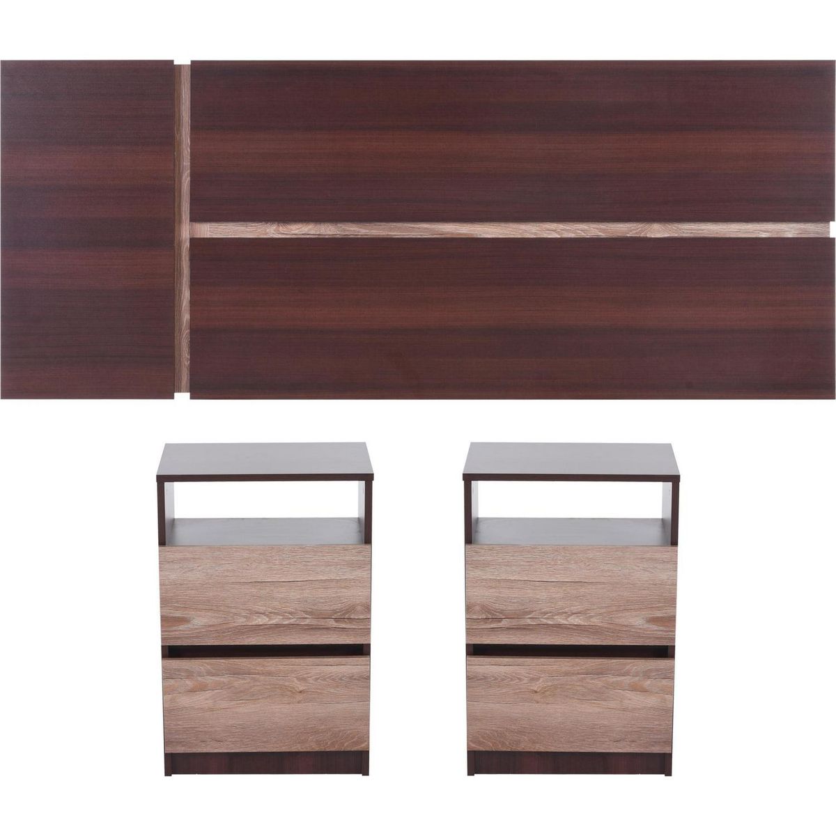 CIC - Respaldo + 2 velador king