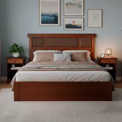 CIC - Respaldo + 2 velador 2 plazas