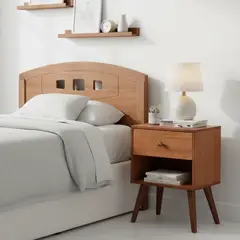 CIC - Respaldo + 1 velador 1.5 plazas