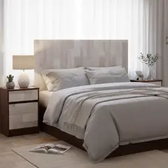 CIC - Respaldo + 2 velador 2 plazas