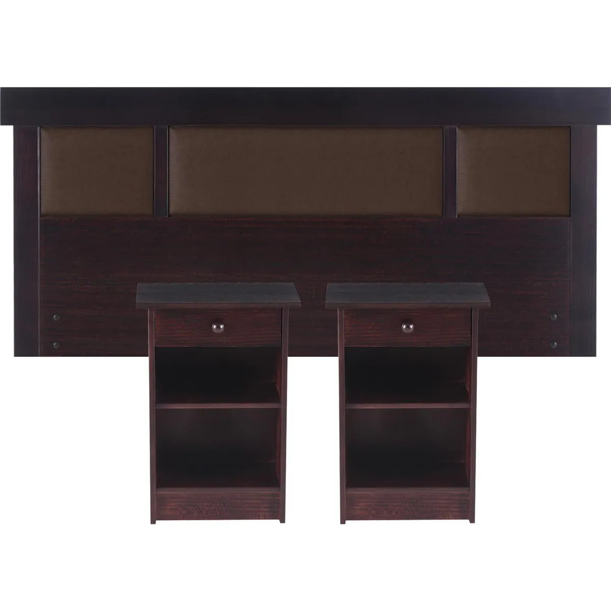 CIC - Respaldo + 2 velador 2 plazas