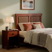 Respaldo + 1 velador 1.5 plazas