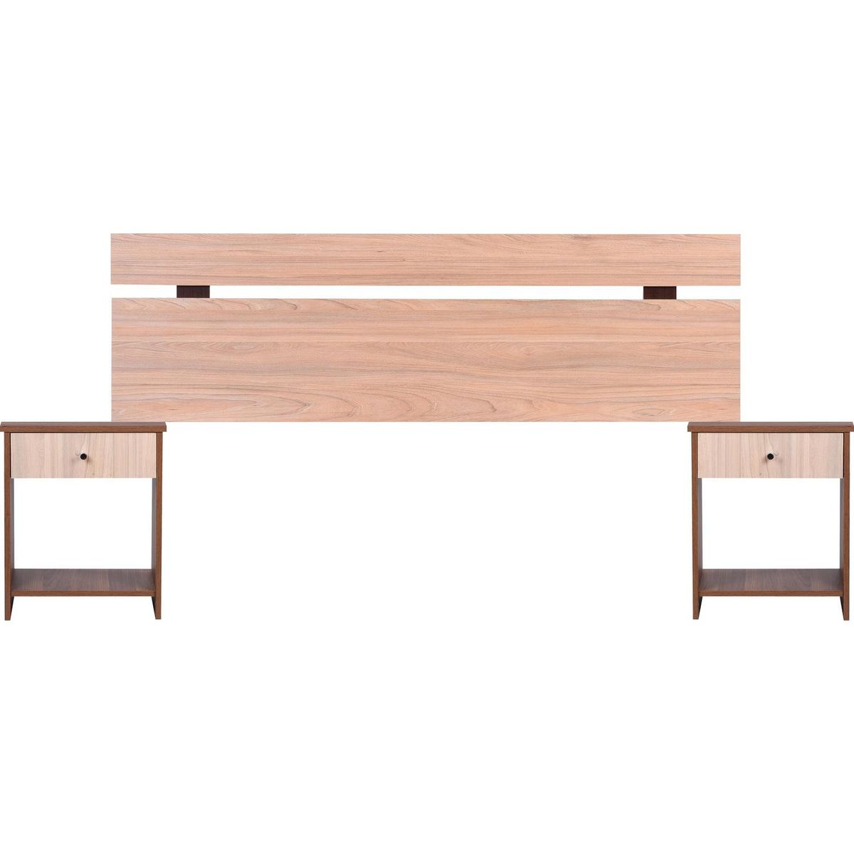 CIC - Respaldo + 2 velador 2 plazas