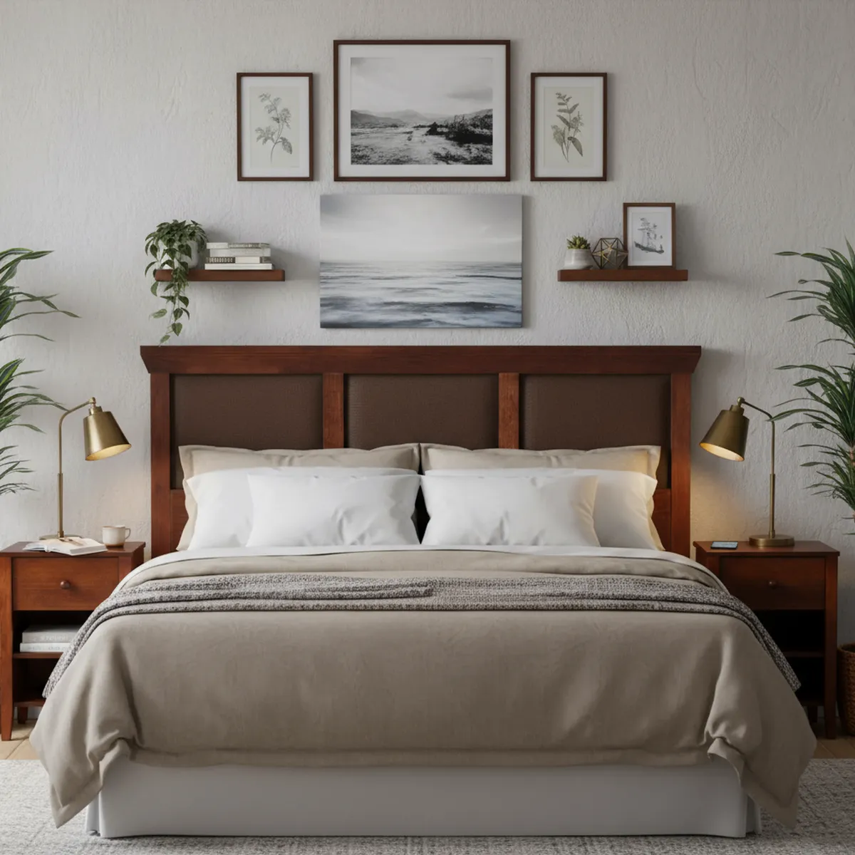 CIC - Respaldo + 2 velador king