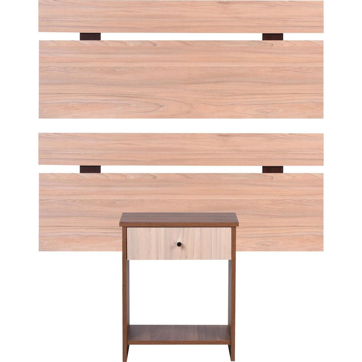 CIC - Set 2 respaldos + 1 velador 1.5 plazas