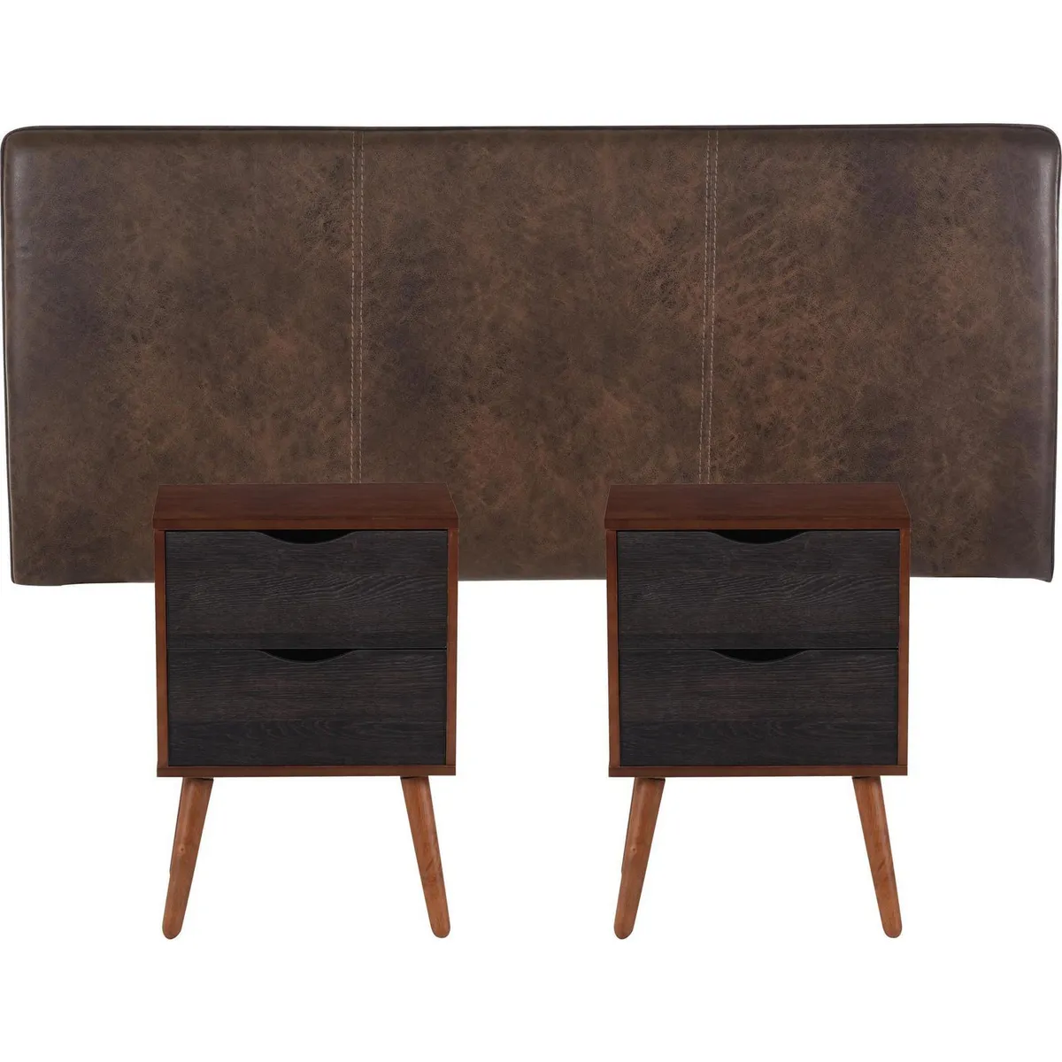 CIC - Respaldo + 2 velador king