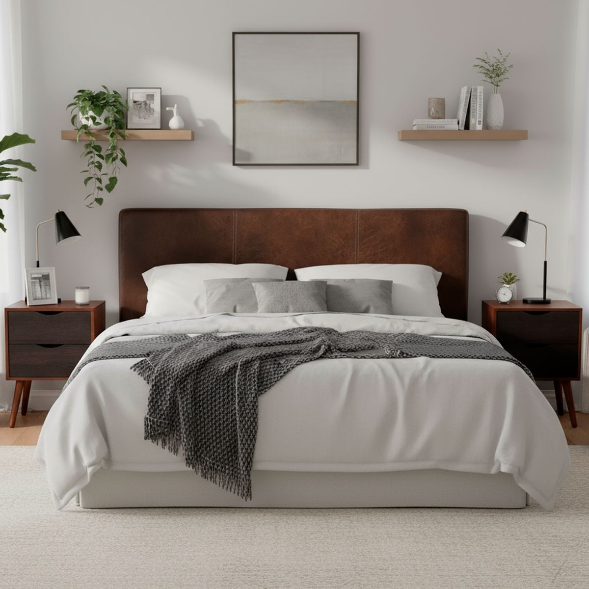 CIC - Respaldo + 2 velador king