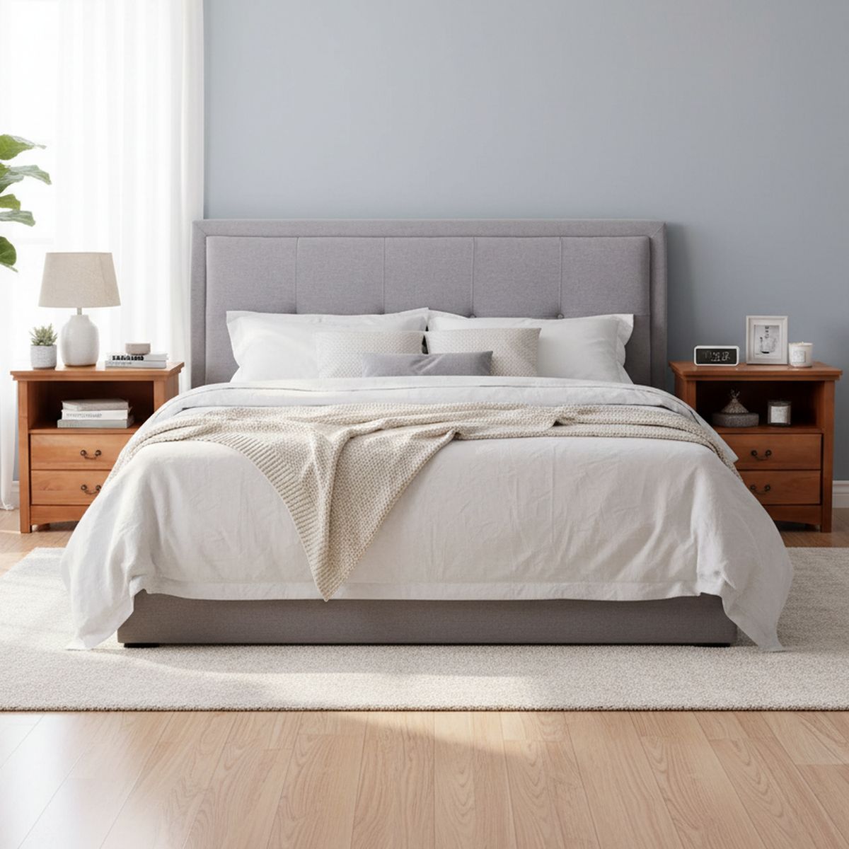 CIC - Respaldo + 2 velador king