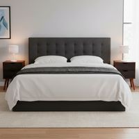 Respaldo + 2 velador king