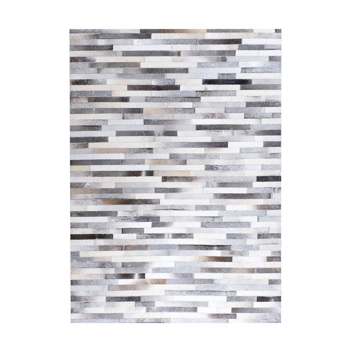 DIB - Alfombra Cuero 140x200 cm Cuero Multicolor