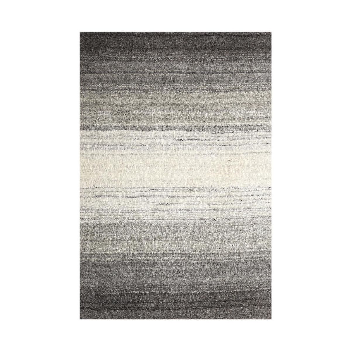 DIB - Alfombra Handloom 70x240 cm Lana Natural/gris