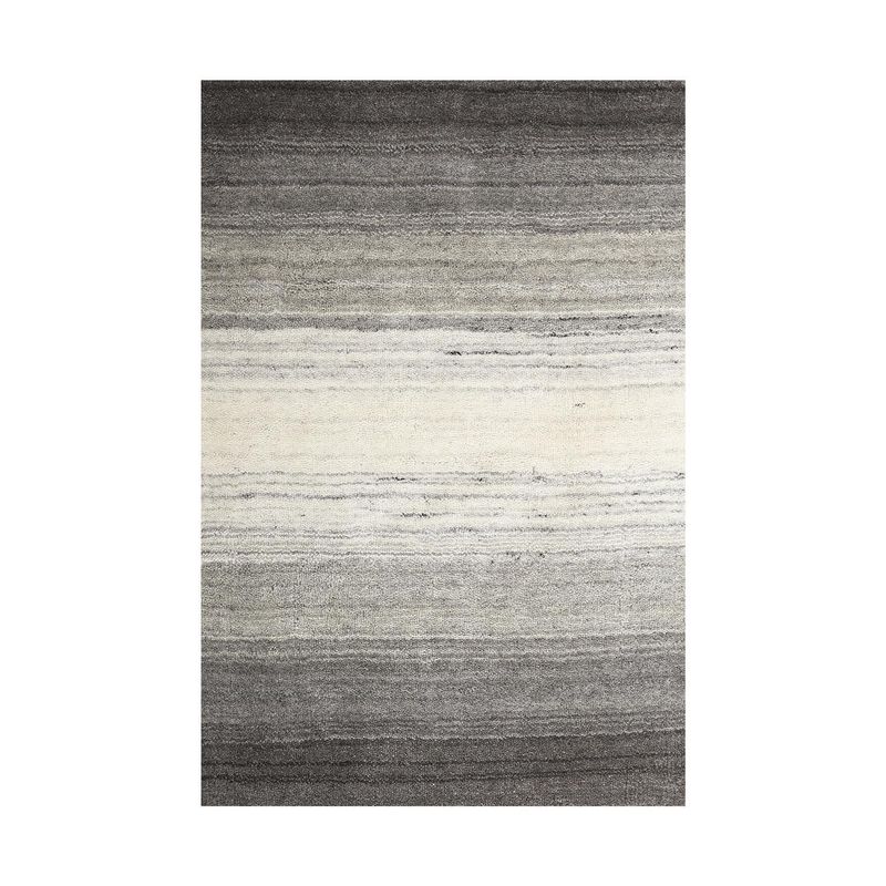 DIB - Alfombra Handloom 70x240 cm Lana Natural/gris