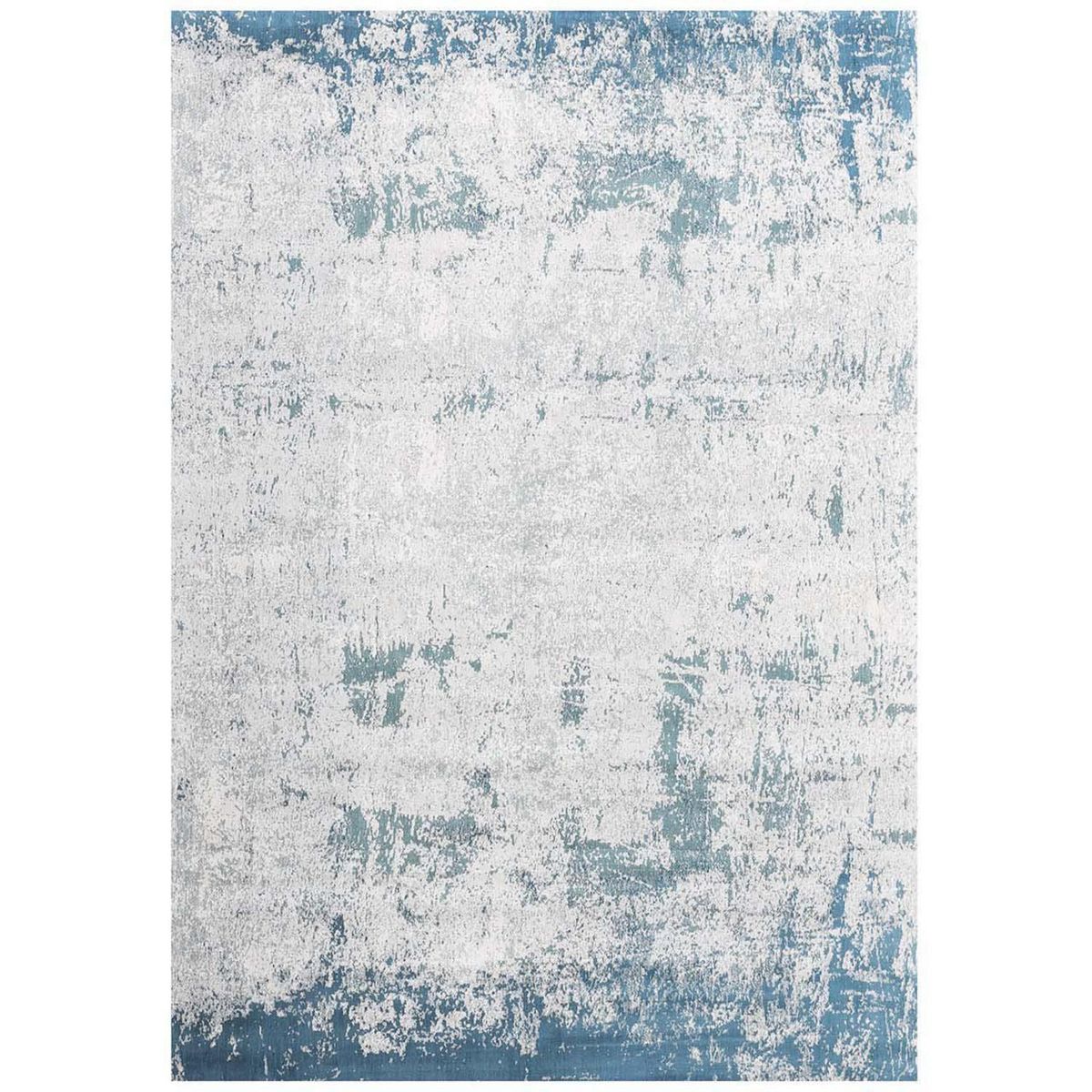 DIB - Alfombra Handwoven 140x200 cm Algodón Azul