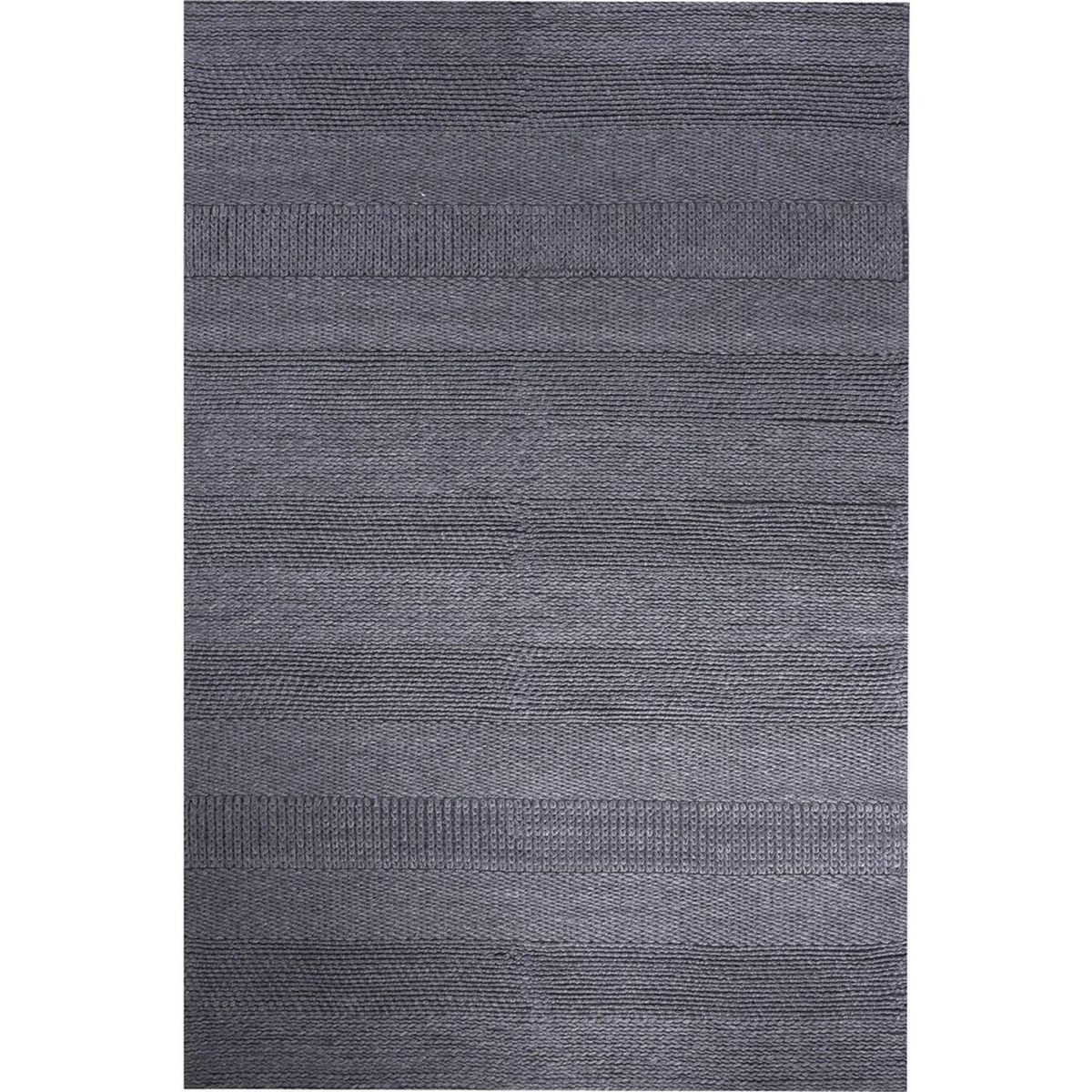 DIB - Alfombra Handwoven 140x200 cm Lana Gris