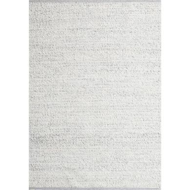 Alfombra Handwoven 160x230 cm Plata