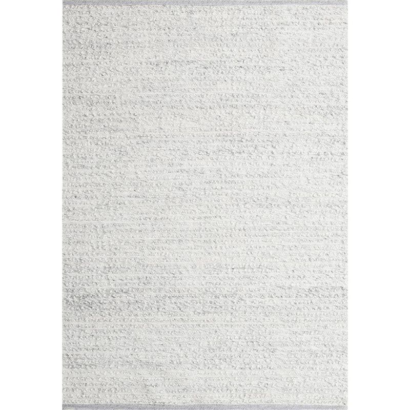 DIB - Alfombra Handwoven 160x230 cm Lana Plata