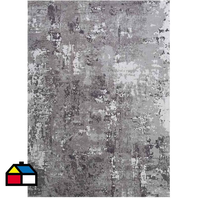 DIB - Alfombra Handwoven 140x200 cm Gris
