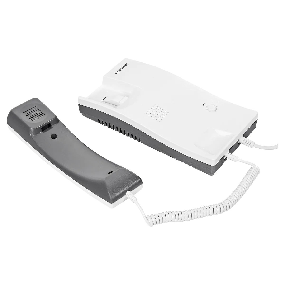 COMMAX - Set 1 citófono + placa alta voz metal FFODP-201RG