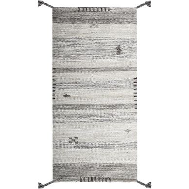 Alfombra Tribal 60x120 cm Natural/gris