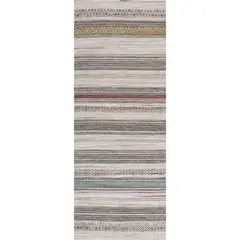 DIB - Alfombra Tribal 70x240 cm Lana Multicolor