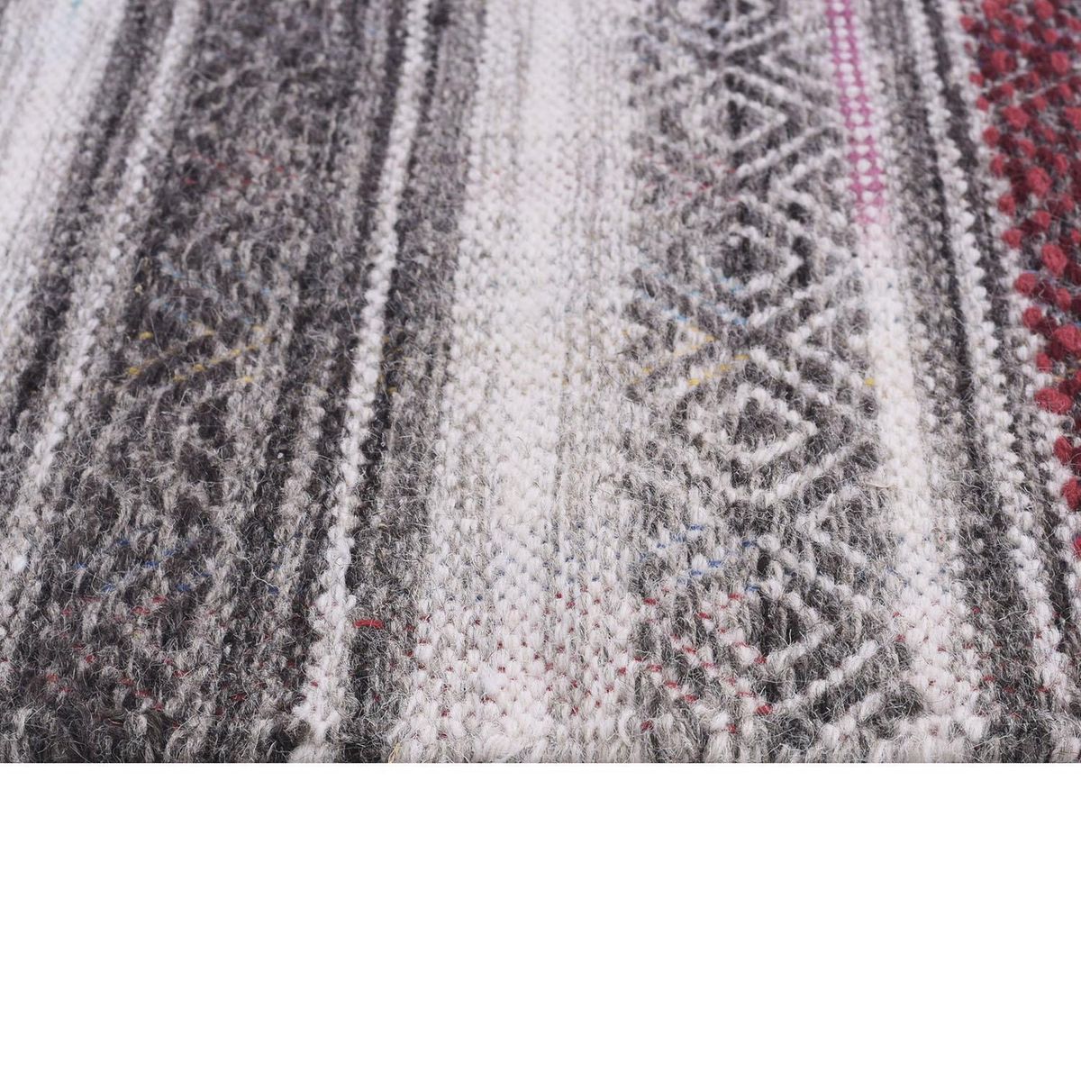 DIB - Alfombra Tribal 70x240 cm Lana Multicolor