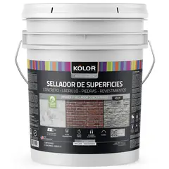 KOLOR - Sellador Superficies Satinado Transparente 5 galón(es)