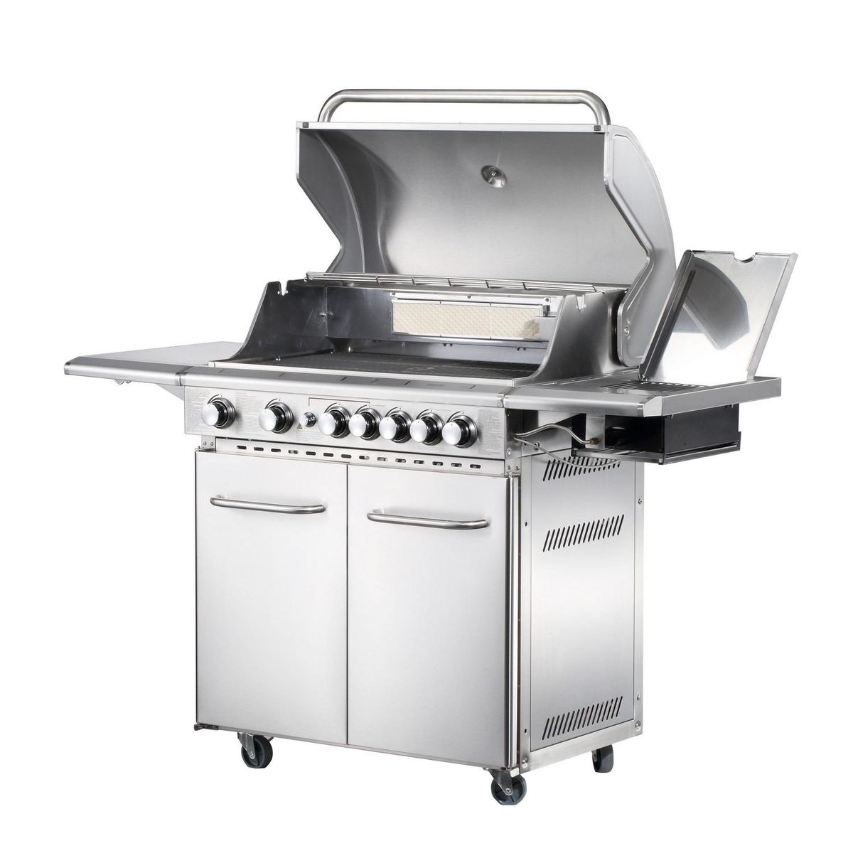 FDV - Parrilla a Gas Smart 7 7 Quemadores 1 Quemador Lateral