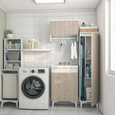 Imagen 2 del producto Organizador MDP 2 Nivel(es) 40x158x40 cm Blanco