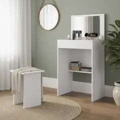 HOGA - Tocador Mimo 57x116x36 cm Blanco