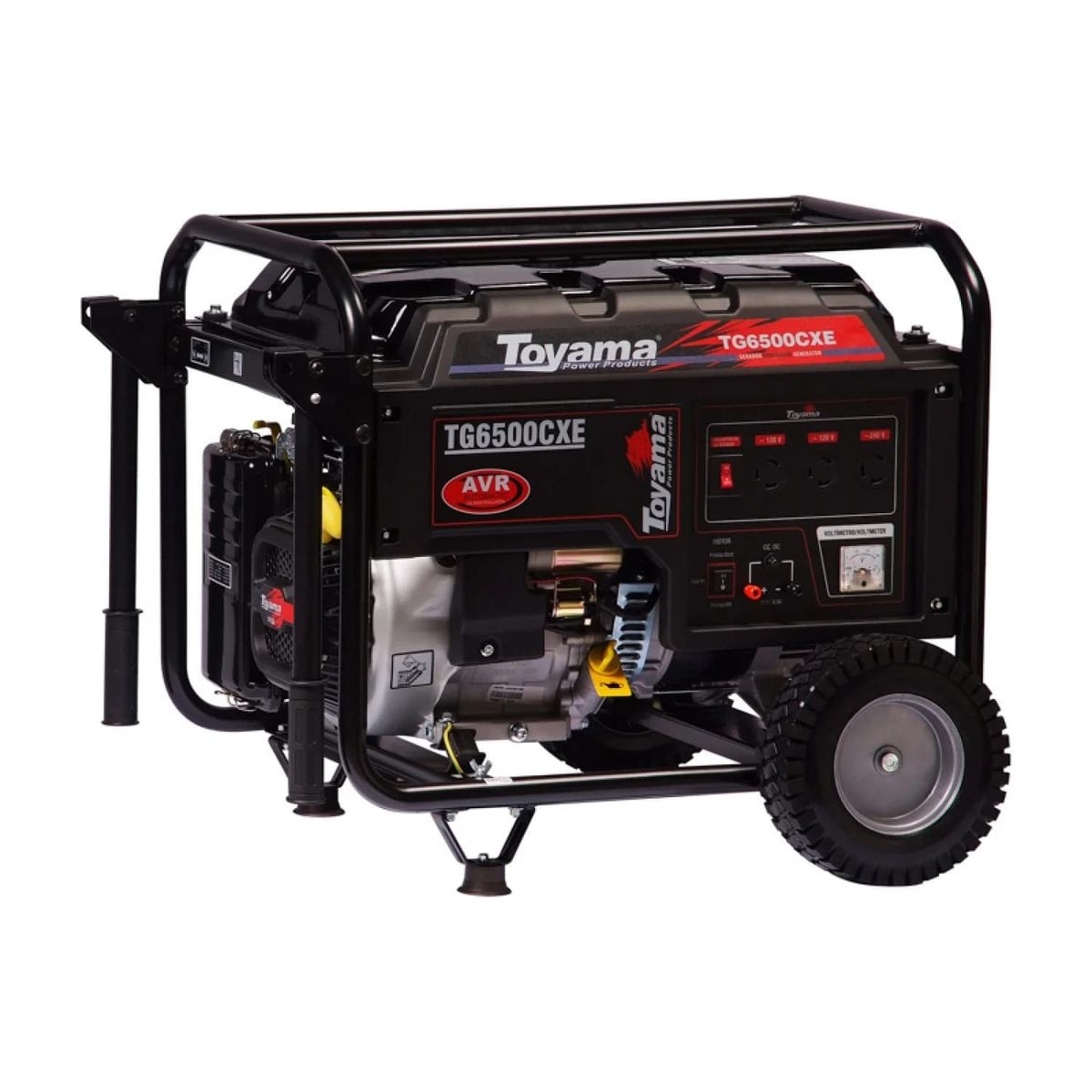 TOYAMA - Generador Eléctrico a Gasolina Partida Eléctrica 5500 W 25 l