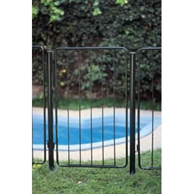 Imagen 2 del producto Puerta de Reja Modular con Postes Metal 0.6x1 metros Verde