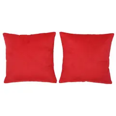 MASEL - Set de 2 Cojines Felpa New Velvet 40x40 cm